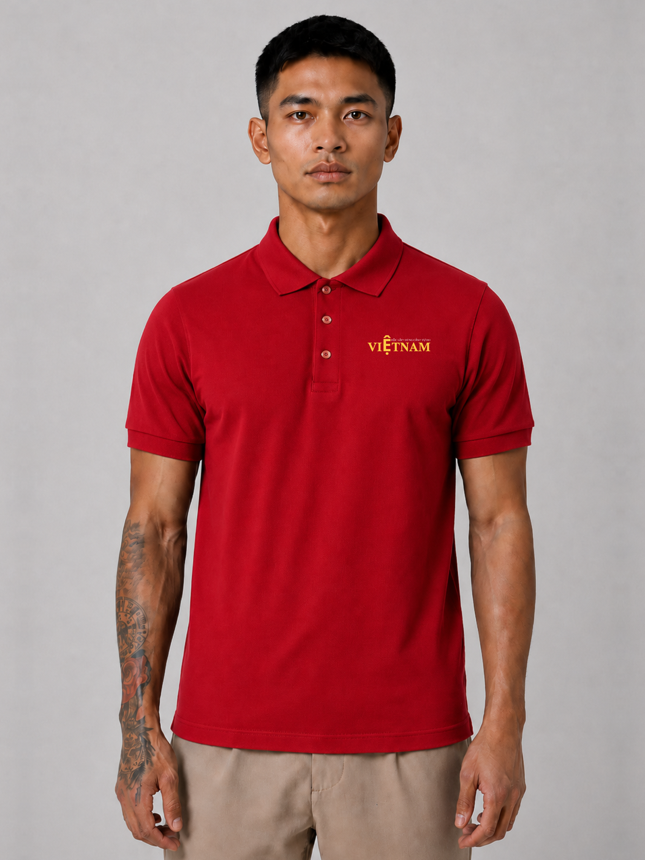 Vietnam Country Pride Polo T-Shirt – Premium Unisex Polo Tee Main image