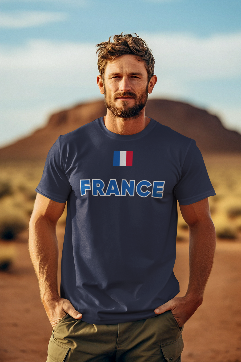 France Football Fan T-Shirt – Premium Quality