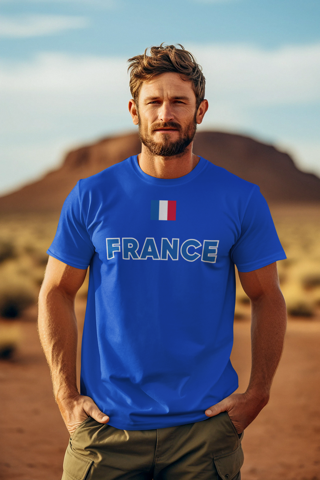 France Football Fan T-Shirt – Premium Quality