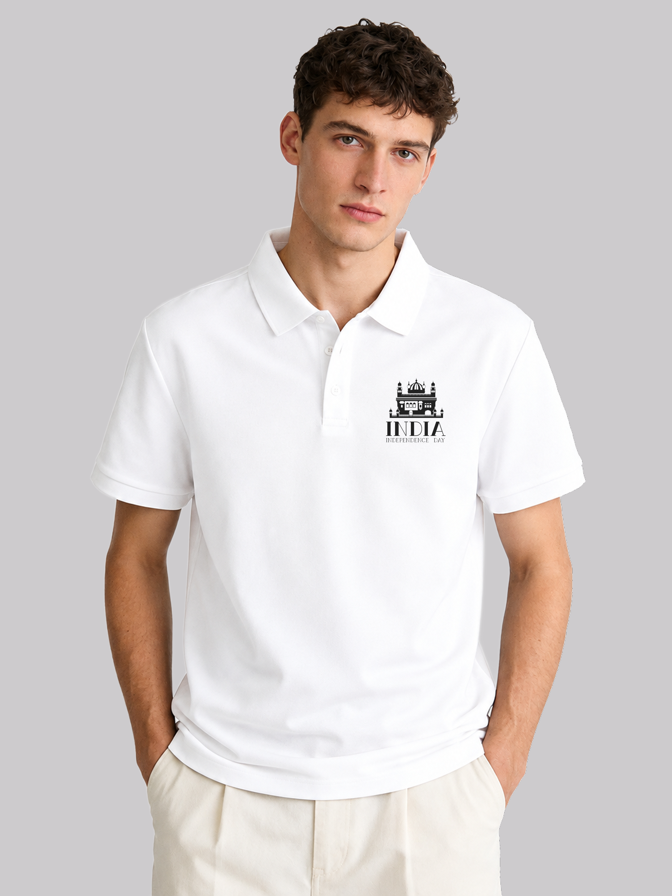 India Independence Day Polo T-Shirt – Heritage Graphic Polo